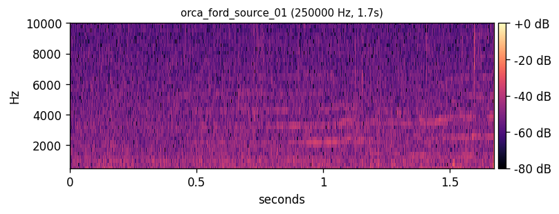 Orca source call — second example